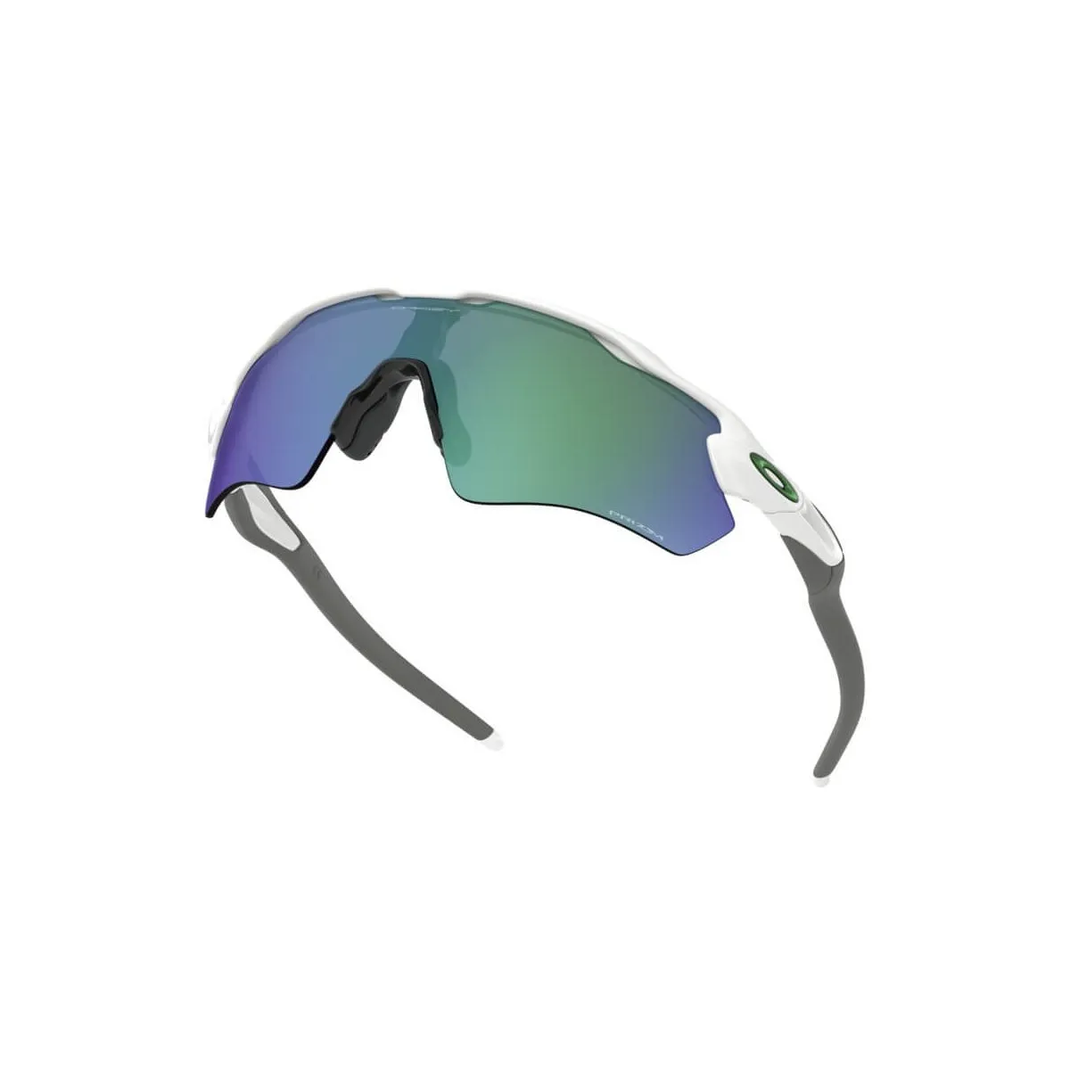 Oakley RADAR EV PATH Running Glasses Prizm Team Colors Polished White Prizm Jade Iridium