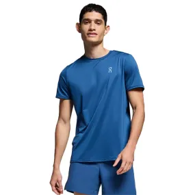 On Men's Performance Running T-Shirt - Denim