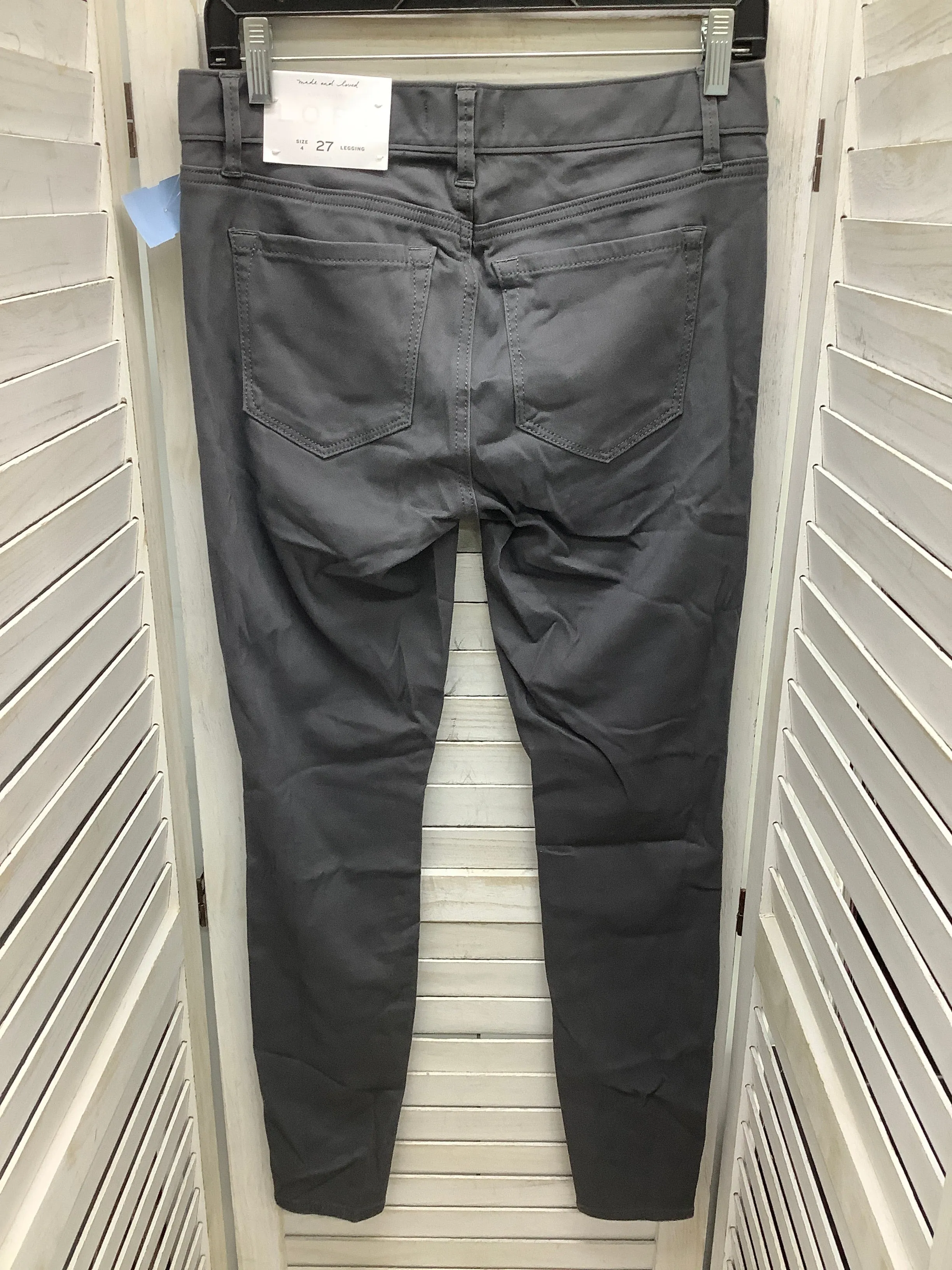 Pants Chinos & Khakis By Loft In Grey, Size: 4