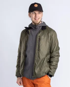 Pinewood® Wool Insulated Midlayer Jacka Herr / Moss Green