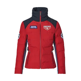 Porsche  Ladies Quilted Jacket W/ Belt - Martini Racing