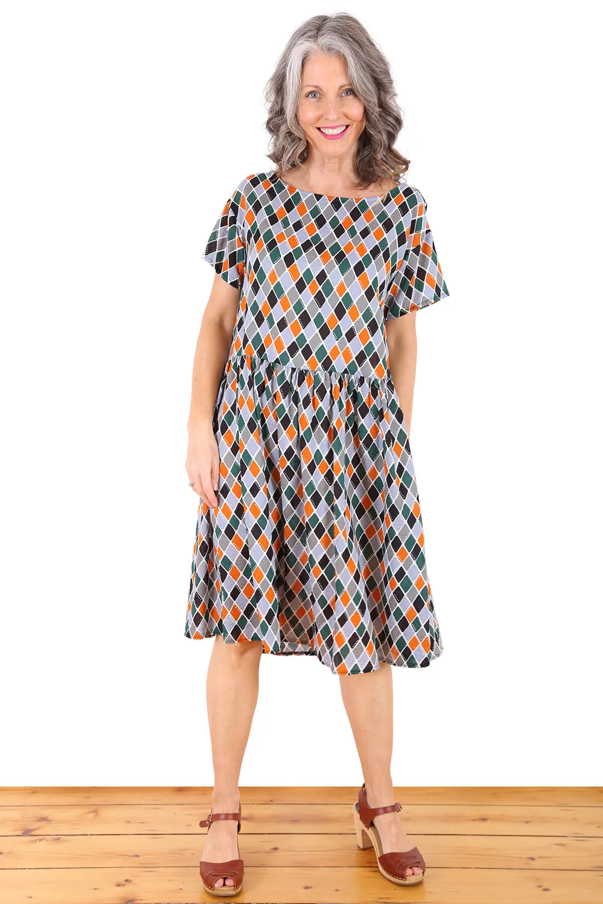 Portico Drop Waist Dress