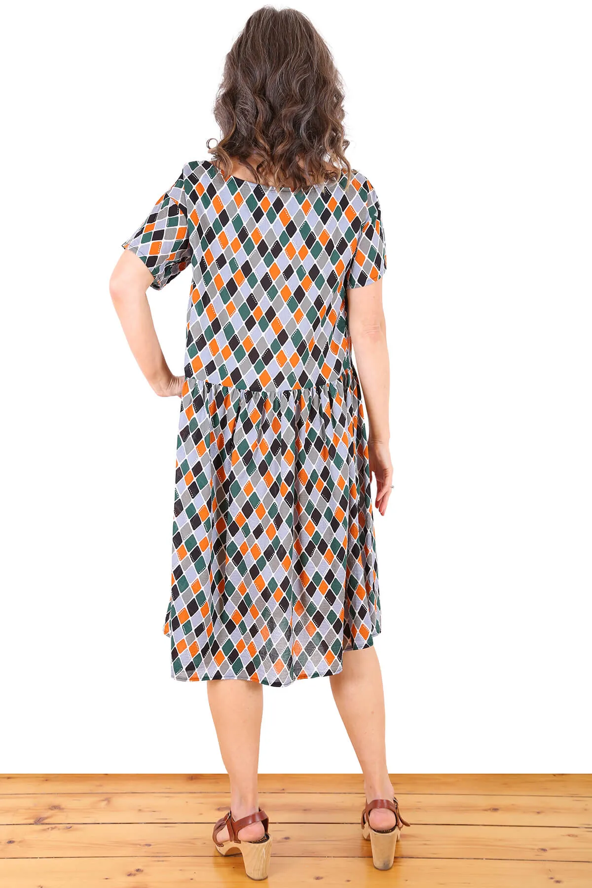 Portico Drop Waist Dress