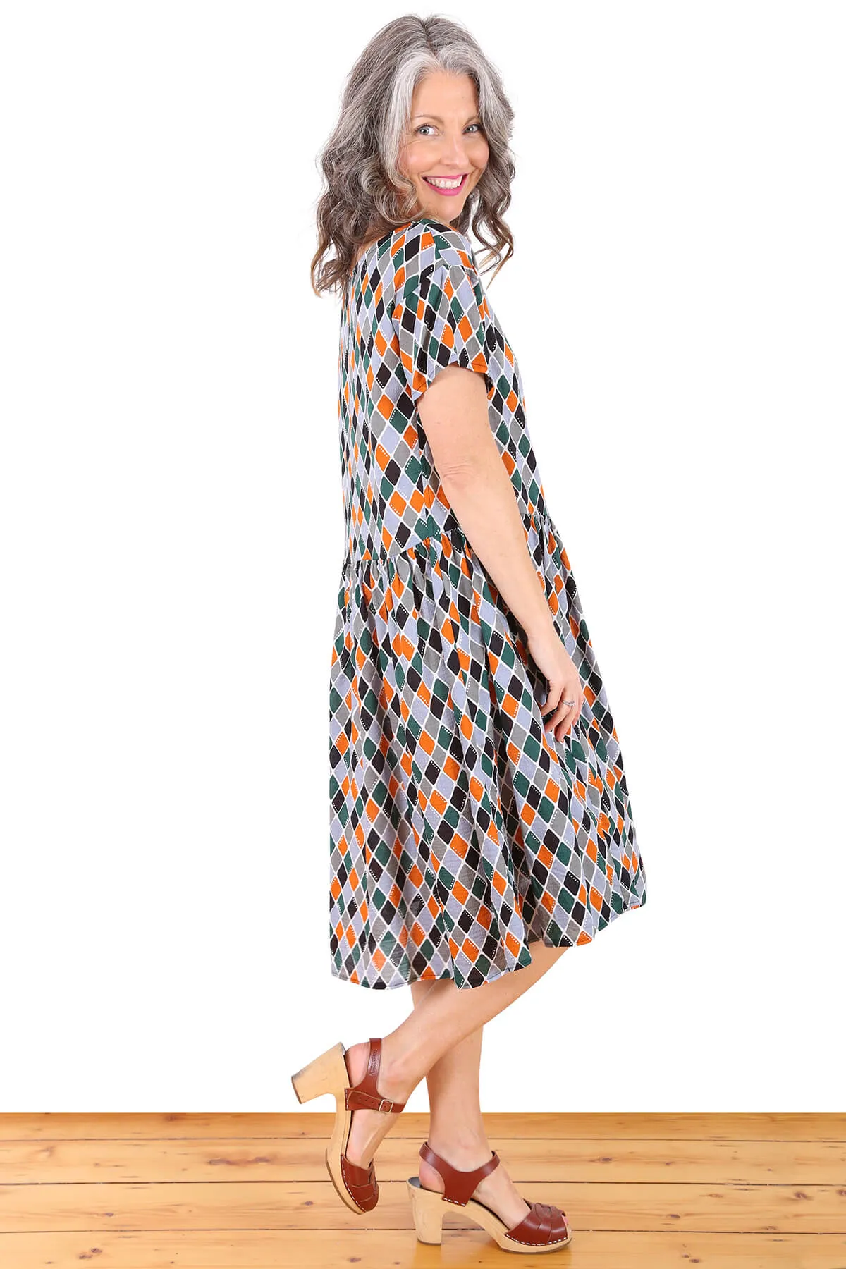 Portico Drop Waist Dress