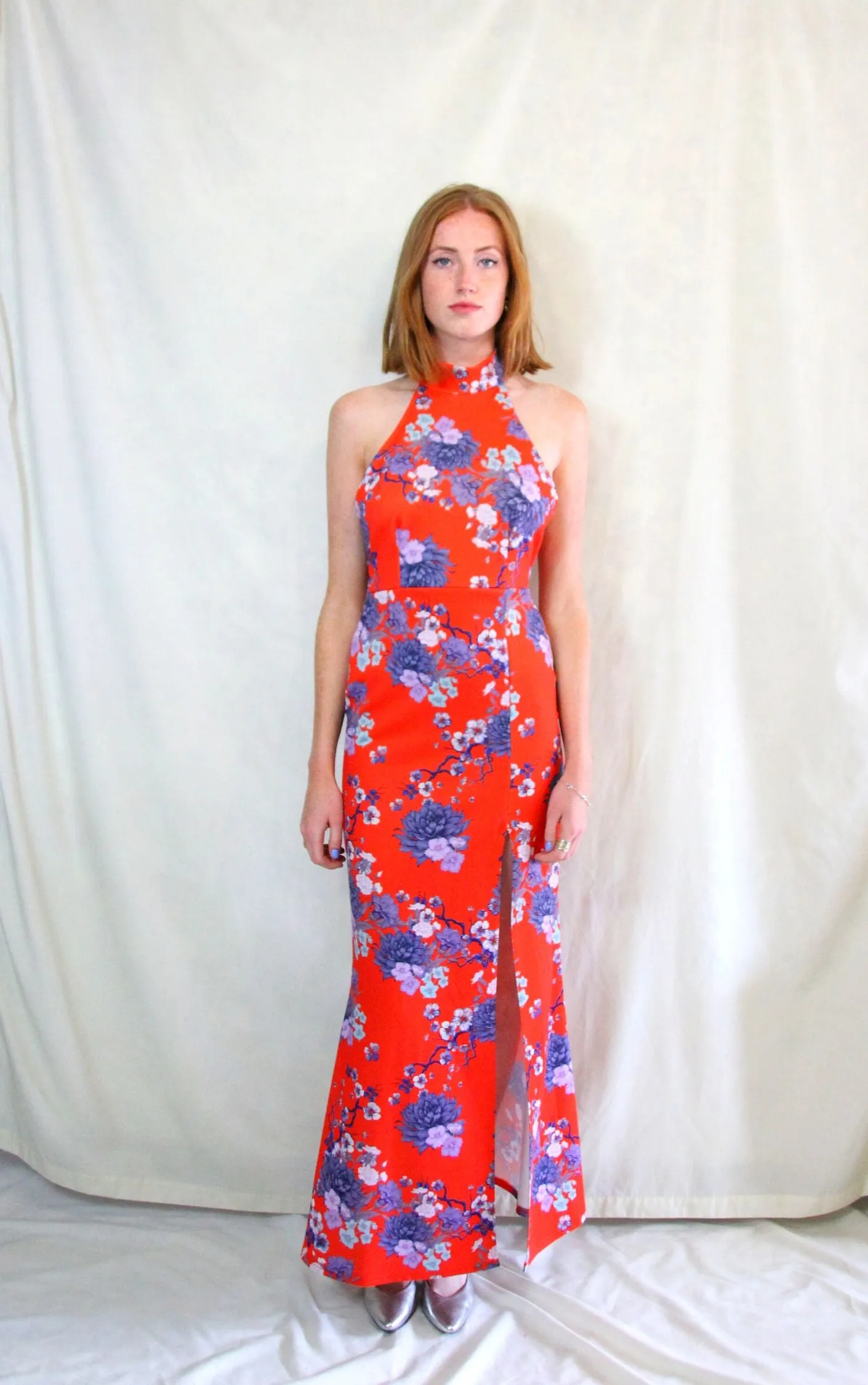 Pre-loved Maxi Y2K Floral Maxi Dress