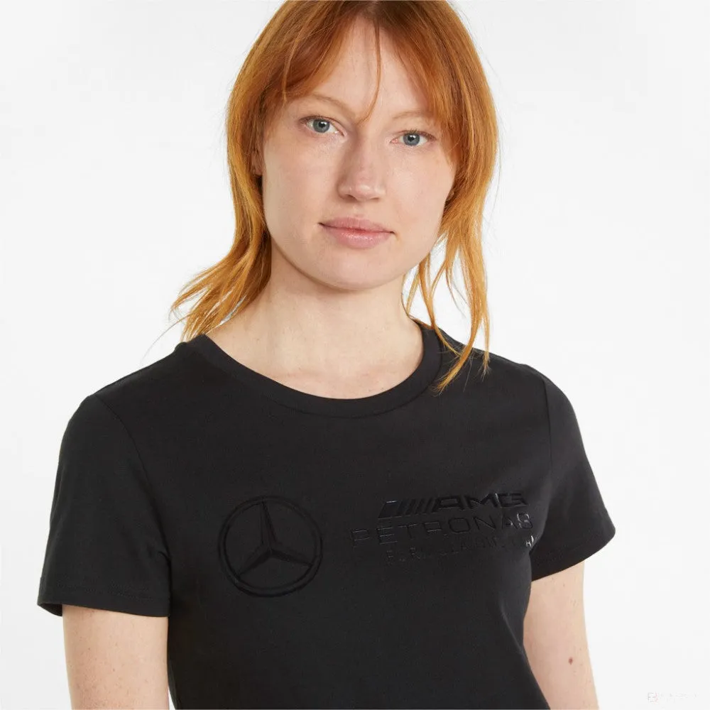 Puma Mercedes Womens T-shirt, Black, 2022