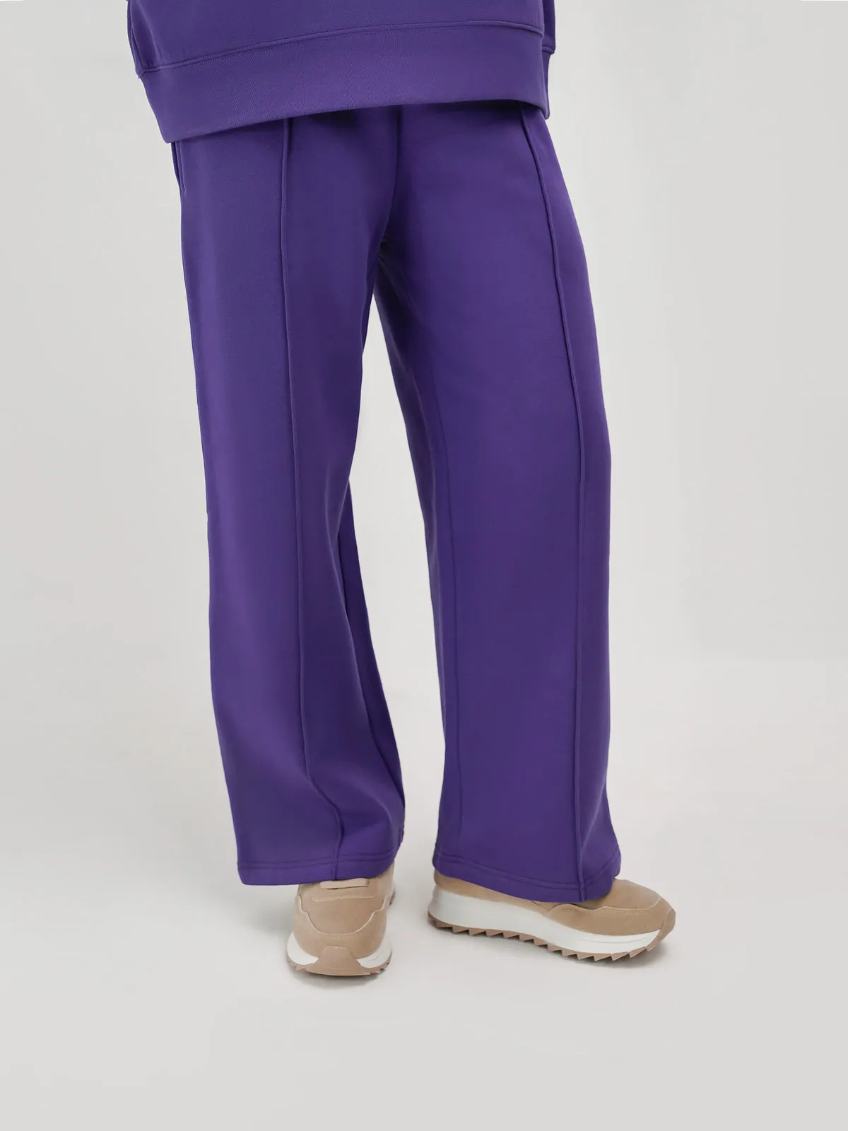 "CANOPUS" Wide Leg Casual Trouser