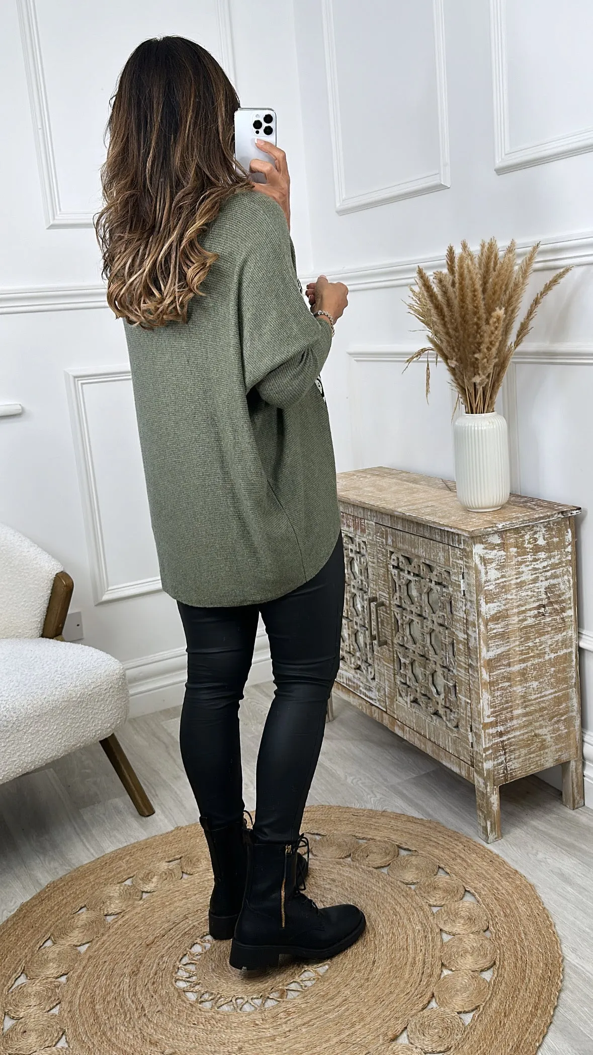 Rivoli Green J'Adore Knit Top