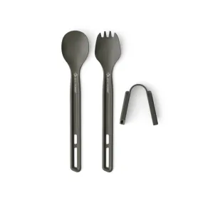 Sea to Summit Frontier UL Cutlery - 2 Piece Long Handle Spoon and Spork