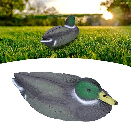 Set of 2 Plastic Duck, Duck Decoration, Durable Exquisite Workmanship High Simulation Shopping Malls for Gardens Scenic Spots Courtyards(Mandarin Duck)