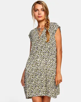 Shallow Sleeveless Babydoll Dress - RVCA Black