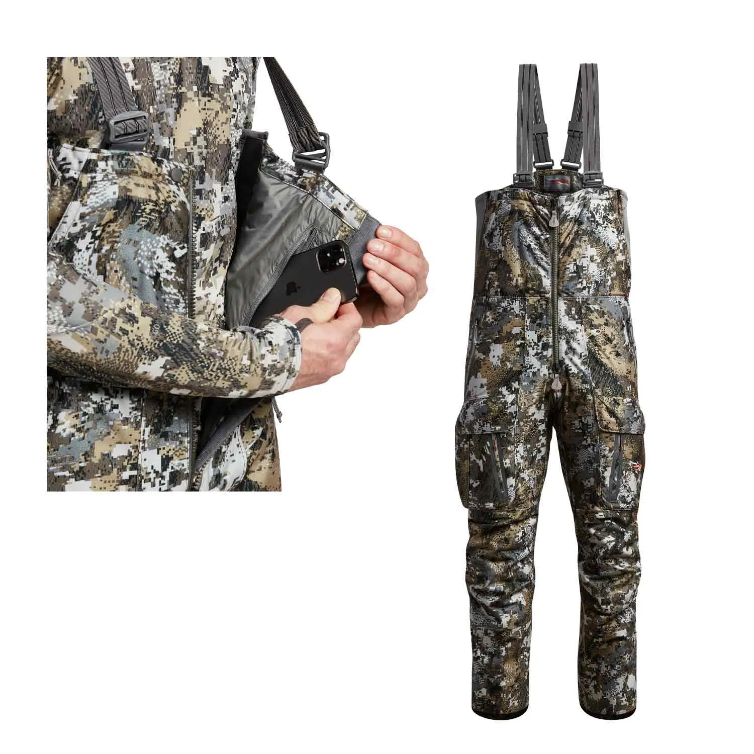 SITKA Gear Incinerator Aerolite Bib (Optifade Elevated II)