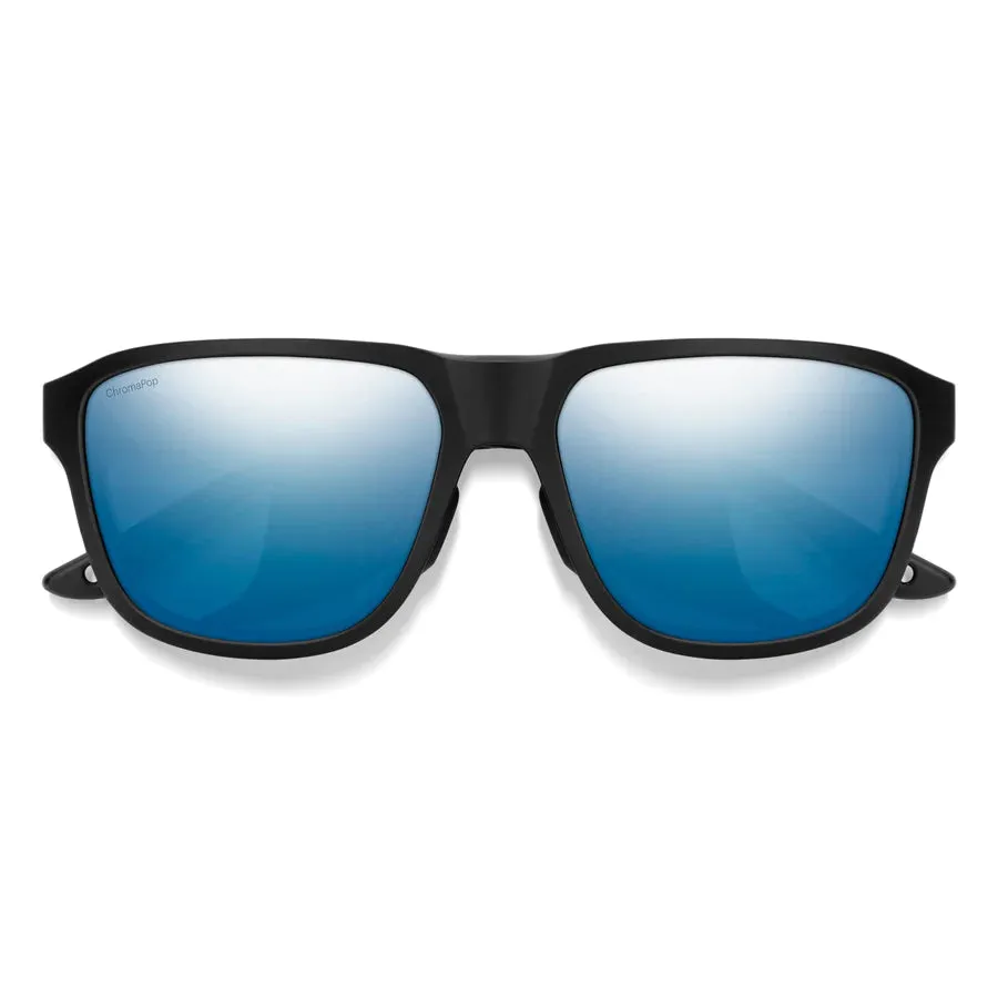 Smith Optics Embark ChromaPop Matte Black Polarized Blue Mirror