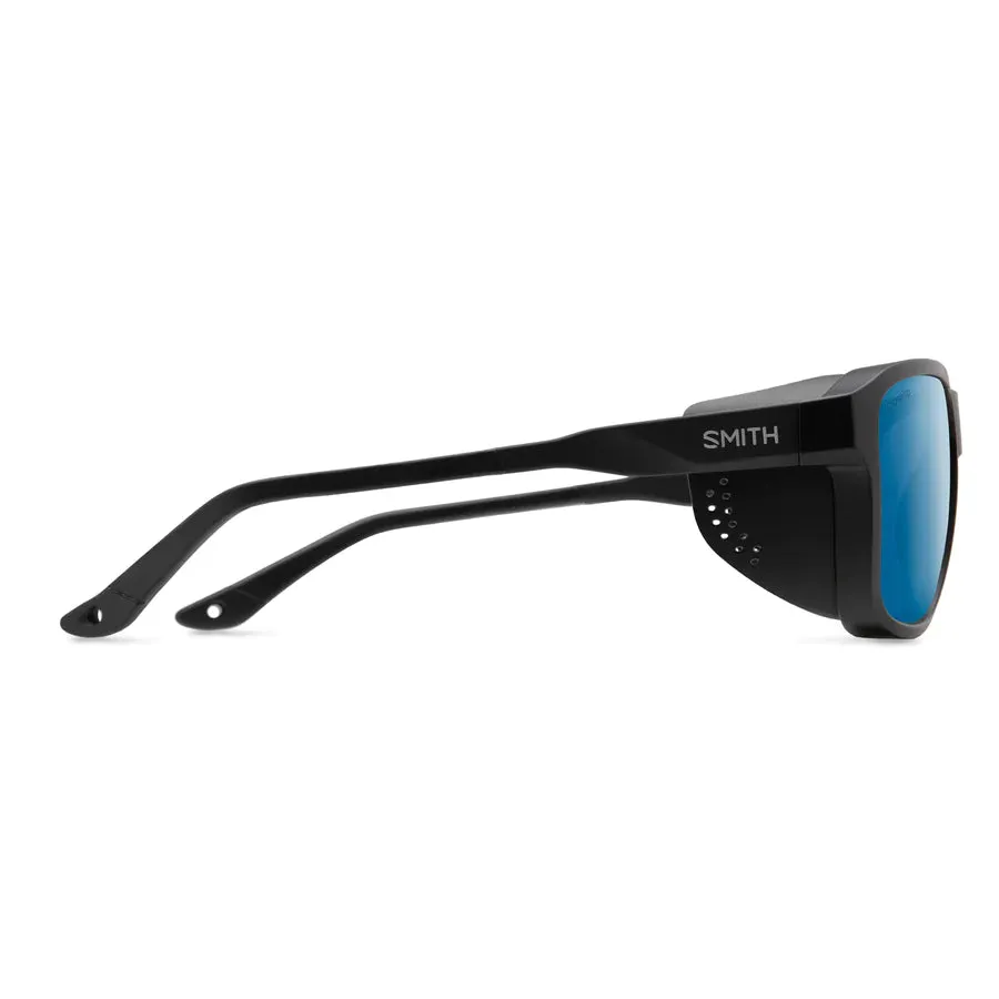 Smith Optics Embark ChromaPop Matte Black Polarized Blue Mirror