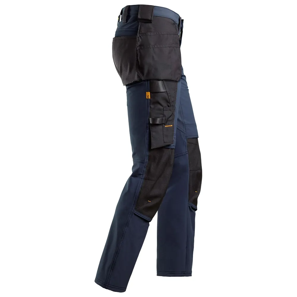 Snickers 6271 AllroundWork, Full Stretch Trousers Holster Pockets, Navy