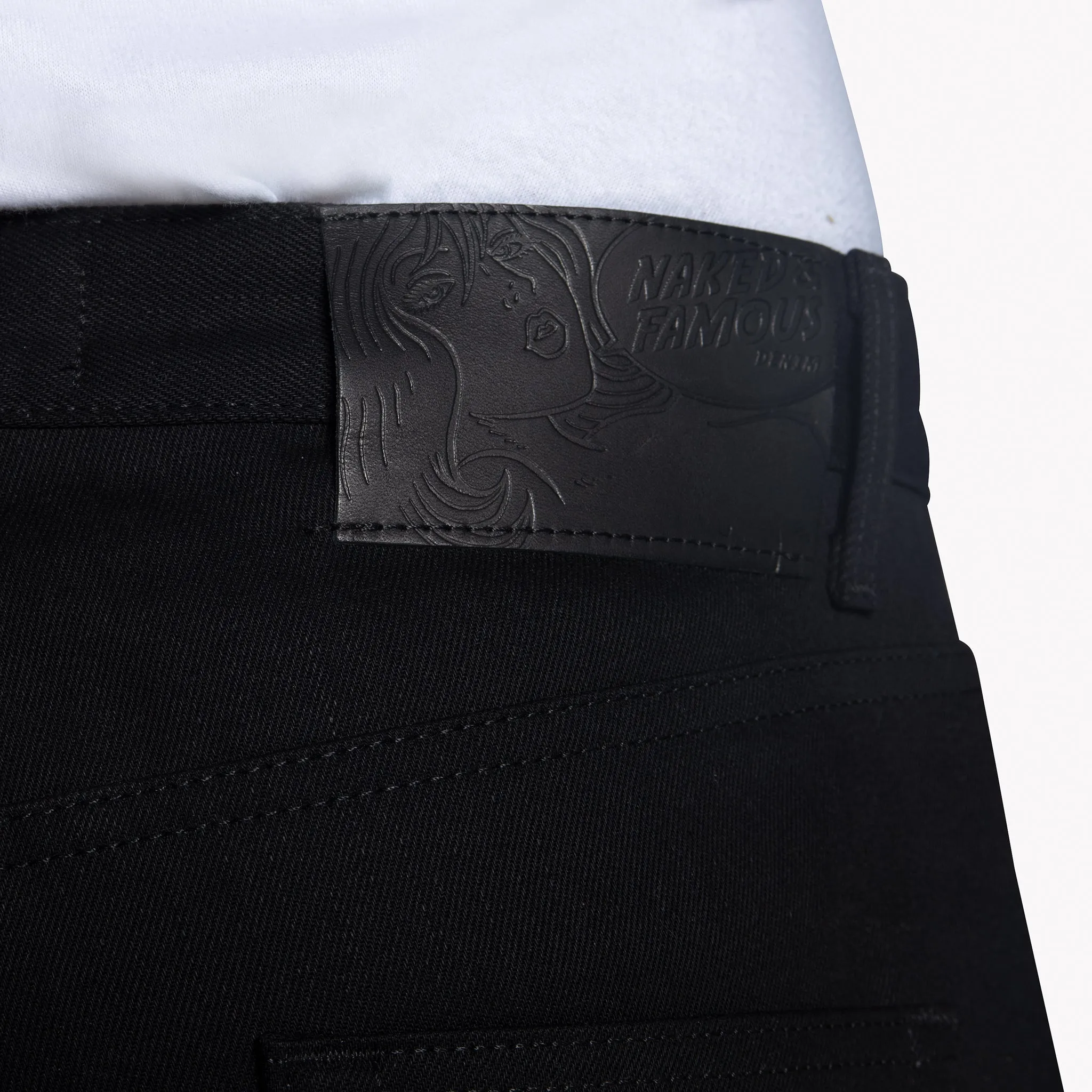 Strong Guy - Solid Black Selvedge