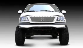 T-REX X Metal Series, Insert Grilles - Polished - Requires Drilling or Cutting - 1999-2003 F150