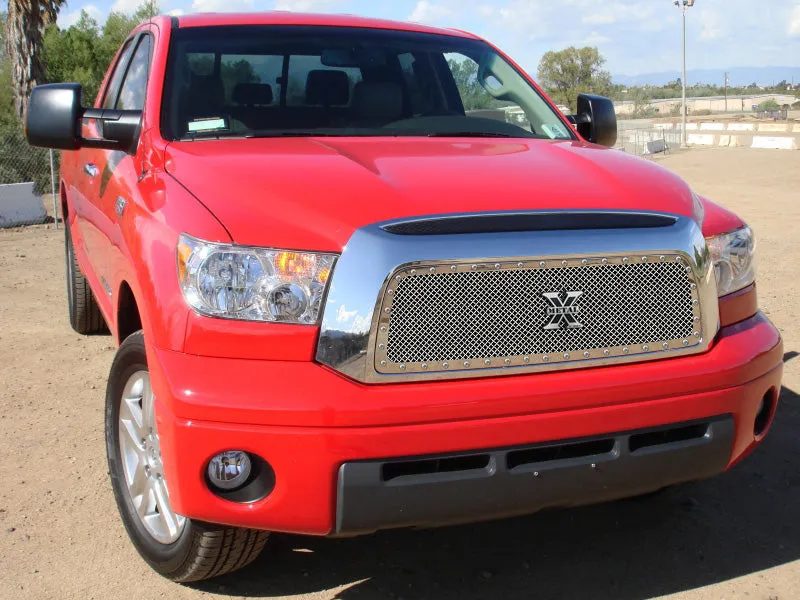 T-REX X Metal Series, Insert Grilles - Polished - Requires Drilling or Cutting - 2007-209 Tundra