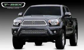 T-REX X Metal Series, Insert Grilles - Polished - Requires Drilling or Cutting - 2012-2015 Tacoma