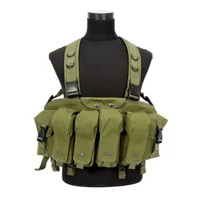 Tactical Recon Chest Rig Vest w/ Mag Pouch