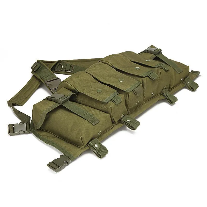 Tactical Recon Chest Rig Vest w/ Mag Pouch