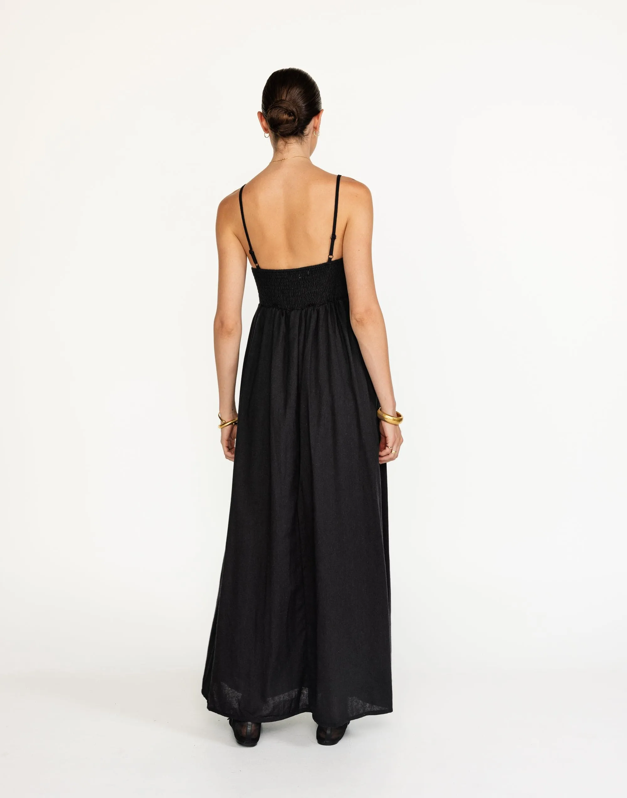 Tarsha Maxi Dress (Black)