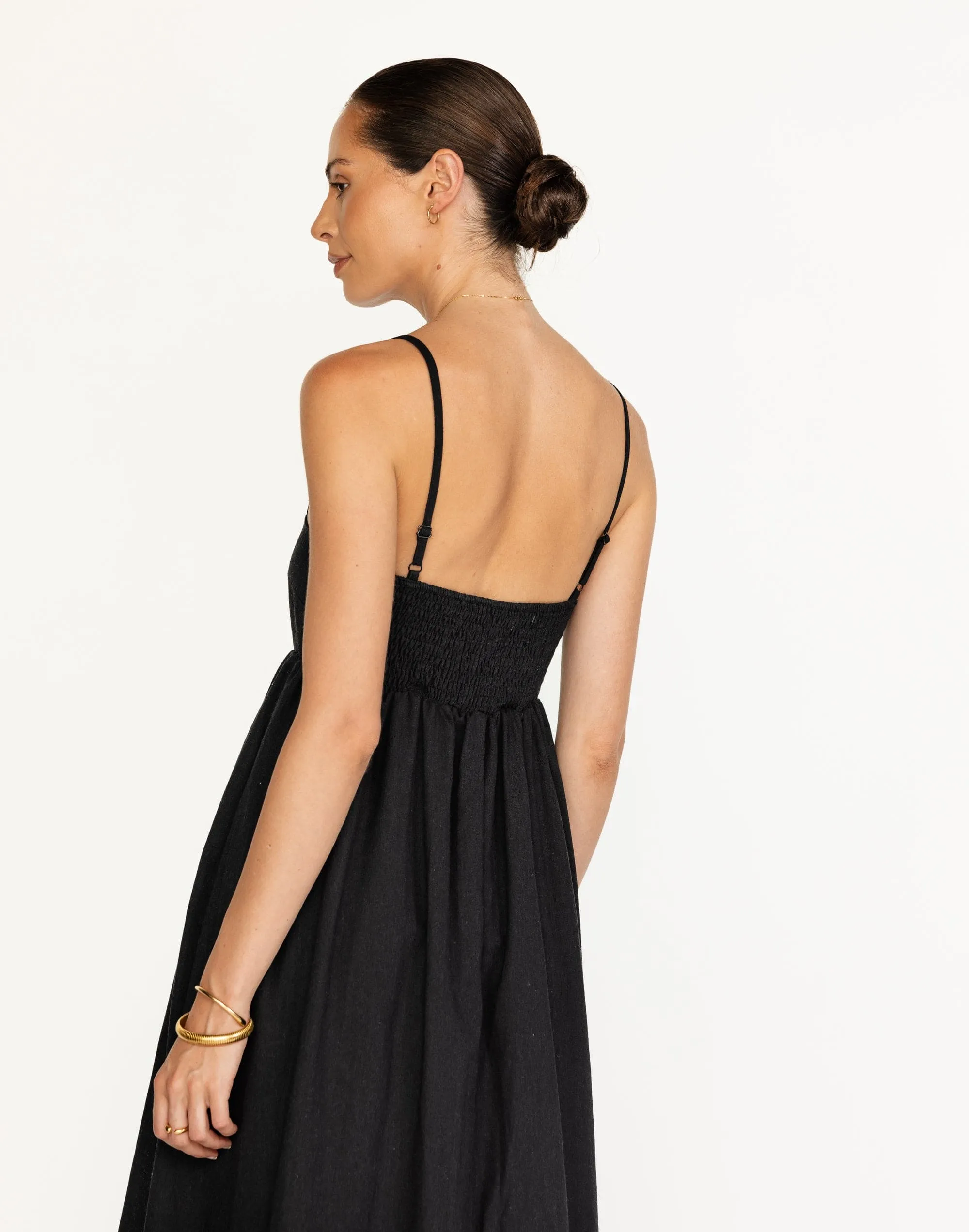 Tarsha Maxi Dress (Black)