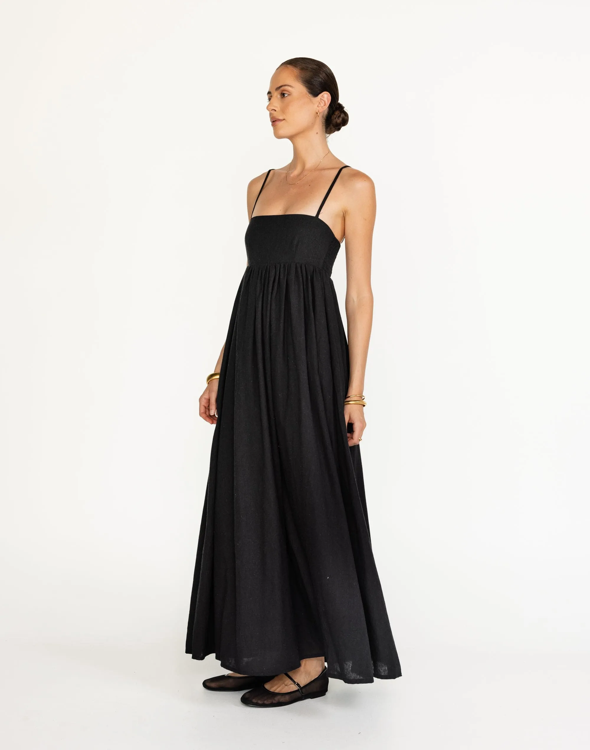 Tarsha Maxi Dress (Black)