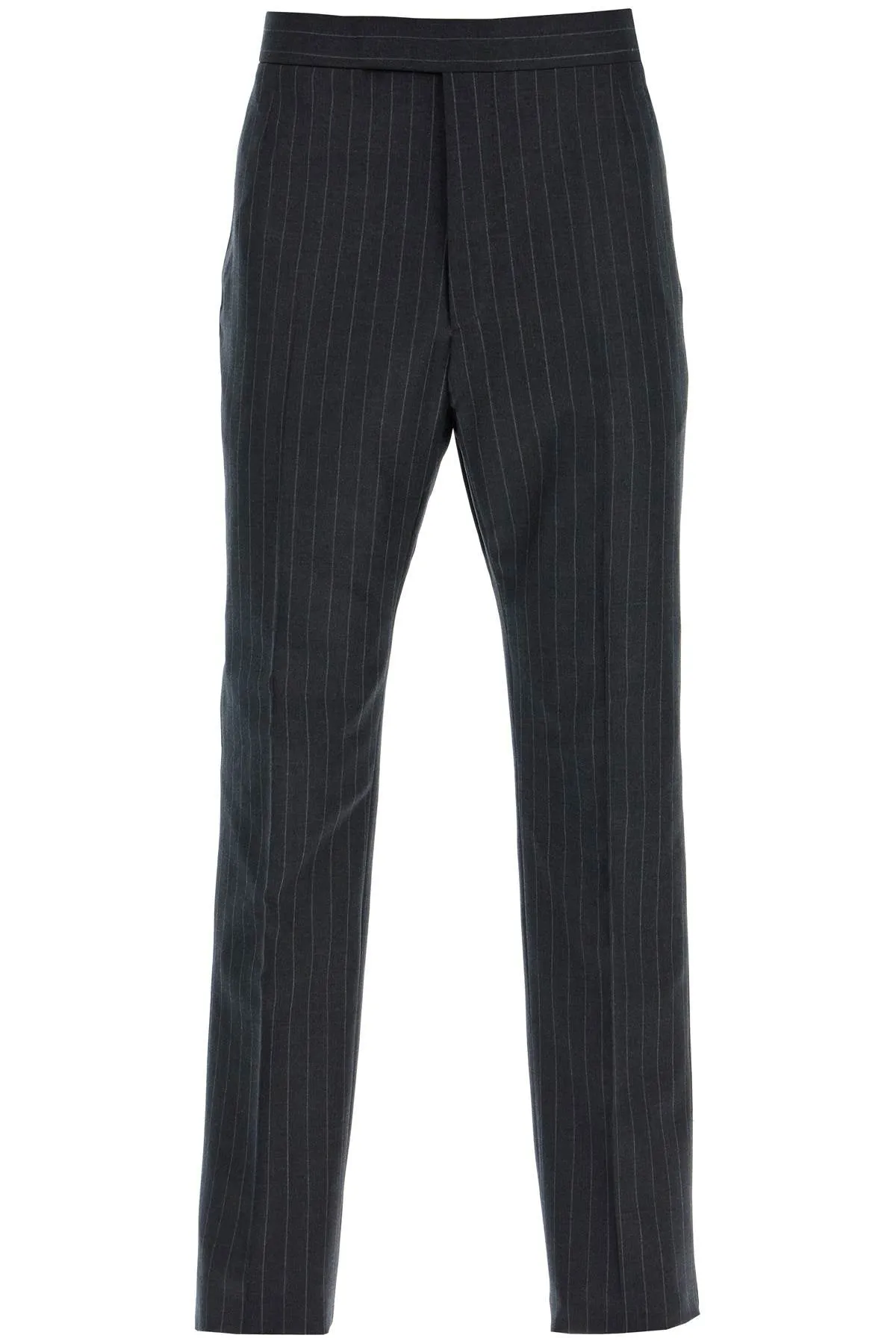 THOM BROWNE striped wool trousers