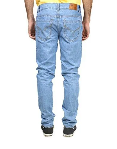 Trendy Trotters Men's Regular Fit Jeans (TTJ1CRSNL-L34._Light Blue)