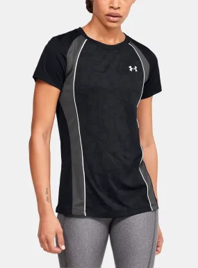 Under Armour Women's Tech Jacquard Sportswear Tee Shirt 1351962-001