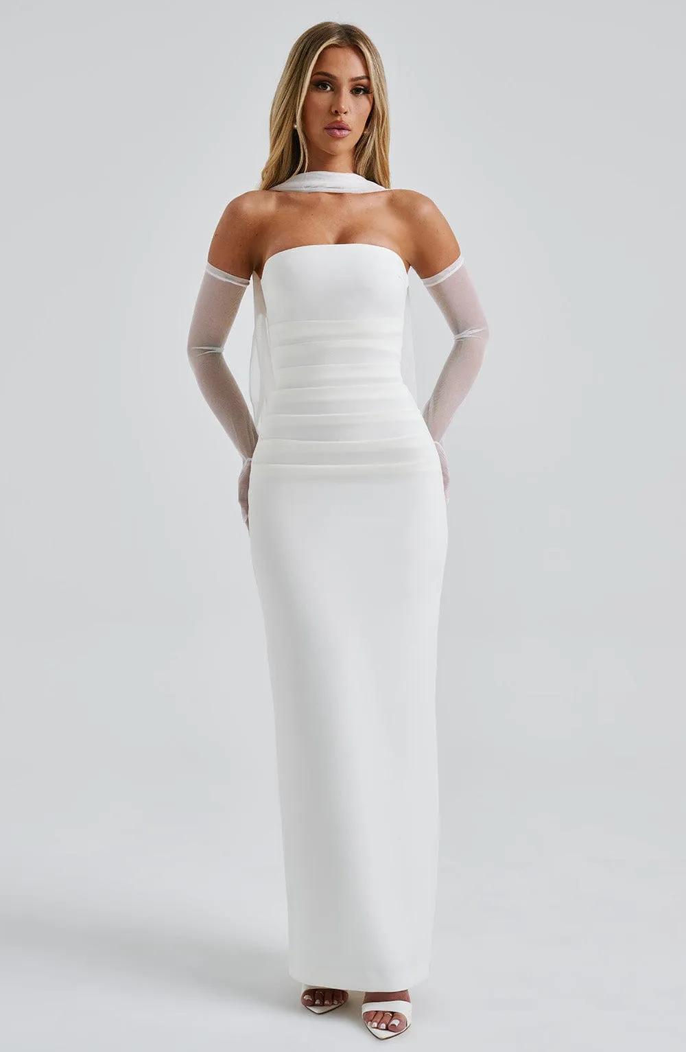 Yulia Maxi Dress - Ivory