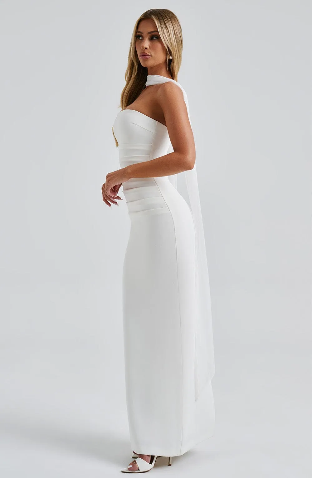 Yulia Maxi Dress - Ivory